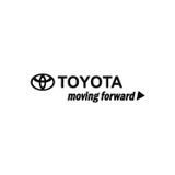 Beta Moda Hub Toyota Moving Forward İçin Uyumlu Aksesuar Oto Sticker 20 Cm