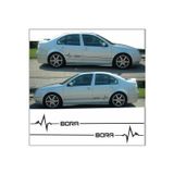 Beta Moda Hub Volkswagen Bora İçin Uyumlu Aksesuar Yan Şerit Oto Ritim Sticker
