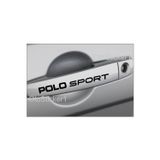 Beta Moda Hub Volkswagen İçin Uyumlu Aksesuar Polo Sport Kapı Kolu Sticker Set 8 Ad 13*1 Cm