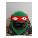 Beta Ninja Kaplumbağa Peluş Kask Kılıfı Ninja Turtles Motosiklet Kask Aksesuarı