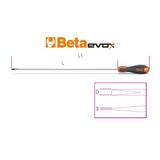 Beta Uzun Düz Tornavida 1204EL 0,5x2,5x200