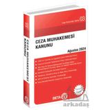 Beta Yayınları Ceza Muhakemesi Kanunu Ağustos 2024 - Cep Kanunları Serisi