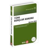 Beta Yayınları Türk Borçlar Kanunu Ağustos 2024 - Cep Kanunları Serisi