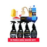 Betax 10'Lu Araç Bakım Seti + Ayna Kokusu