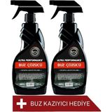 Betax Ultra Performance Red Buz Çözücü Sprey 2 Adet 500 Ml Buz Kazıyıcı Hediye