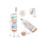 Betay Studio Betay Taşınabilir Charm Detaylı Seccade 105x56 cm - Katlanabilir Klipsli Namaz Seccadesi