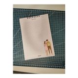 Beticraft Çift Temalı Notepad A5 Boy 15X21 Üstten Tutkallı Çek Kopar