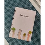 Beticraft Diyet Günlüğü Defteri, A5 Boy, Spiralli Defter, Diyet Takip Defteri