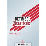 Betimsel İstatistik - Prof. Dr. Nuran Bayram Arlı