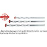 Beton Matkap Ucu 10 Mm (Mavi) (10 Adet)