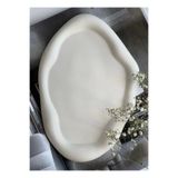 betonmall Dekoratif Bulut Tabak, Bulut Tabak, Dekoratif Takı Tabağı, Dekoratif Tabak 24 cm