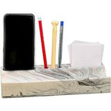 Betonmall Marble Serisi Beton Masaüstü Organizer - Gri