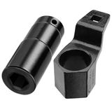 BETOOLL 19 mm Harmonik Dengeleyici Soket ve 50mm Krank Mili Krank Kasnak Anahtarı Tutucu Aracı Kaldırma Tutma Anahtarı kiti Honda ve Acura Motorları ile Uyumlu