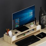 Betroya Çınar Monitör Yükseltici - 686*146 - Safir Meşe - Beyaz