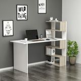 Betroya Luxe Çalışma Masası - Beyaz - Y: 120 cm D: 60 cm G: 144 cm