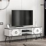 Betroya Milestone Tv Ünitesi - Beyaz / Siyah