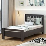 Betroya Optima Karyola Antrasit 190 x 90 cm | Modern ve Dayanıklı Tek Kişilik Karyola - 100 x 190 cm
