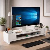 Betroya Ordena Beyaz Ergonomi Monitör Yükselticisi