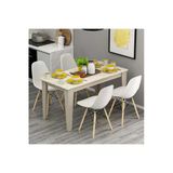 Betroya Şimal Yemek Masası 120X72 Kumtaşı Traverten (Sandalye Ve Aksesuarlar Dahil Değildir)