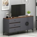 Betroya Zoe Konsol - 150x40x79 - Antrasit - Ceviz