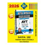 Betül Hoca(Betül Biyoloji) Ayt Biyoloji Tamamı Çözümlü Soru Bankası+Tablet Kalem