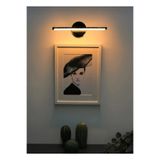 Betül Home Design Modern Dekoratif PİLLİ Led Duvar Aplik Gün Işığı 40 Cm ( 1 ADET )