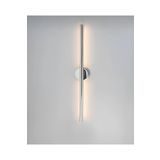 Betül Home Design Modern Dekoratif Pilli Luxury Tasarım Krom Led Duvar Aplik 70 Cm