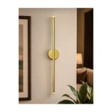 Betül Home Design Modern Premium Kablosuz Pilli Gün Işığı Led Aplik 1 Adet – ESKİTME 70 Cm Duvar Aplik (Pil Dahil)