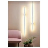 Betül Home Design Philips Modern Dekoratif Led Duvar Aplik 70 Cm Beyaz (PİLLİ DEĞİLDİR)
