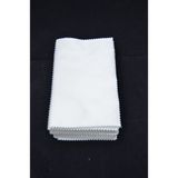 Betül Optik Mikrofiber Gri Renk Gözlük Temizleme Bezi 100 Adet 15*9 cm - Beyaz