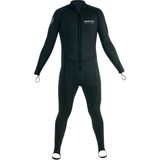 Beuchat Heatskın Polar Kuru Elbise İçliği Tek Parça Tulum - Siyah - 2XL