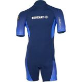 Beuchat Watts 3mm Shorty Erkek Dalış Elbisesi - Siyah - XL