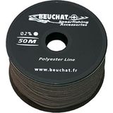 Beuchat Zıpkın Makara Ipi Polyester 50M, 2mm, Siyah - Çok Renkli
