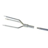 Beuchat Zıpkın Uç 2li Tridents Küçük Krom - Metrik M6