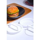 Bev Kitchen 2 Adet Hamburger ve Köfte Kalıbı Şekillendirici Pratik Köfte Yapma Aparatı