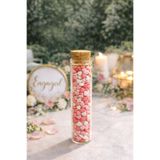 Bev Kitchen 20 ADET Mantar Tıpalı Cam BOŞ Şişe & Kına Nişan Düğün Hediyelik Şişe 8 * 2 cm
