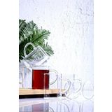 Bev Kitchen 6'lı Termisil Bardak 200 Ml. şeffaf