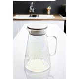 Bev Kitchen Baklava Desenli Cam Sürahi 1800 ml