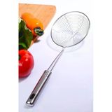 Bev Kitchen Çelik Paslanmaz Yağ Kevgiri 33 Cm gri