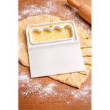 Bev Kitchen Hamur Kesici Plastik Hamur Sıyırıcı Pasta Sıyırma Aparatı,Hamur Dilimleyici Pasta Aparatı