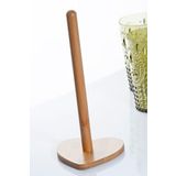 Bev Kitchen Kalp Şekilli Bambu Kağıt Havluluk & Peçetelik ahşap 22 x 12