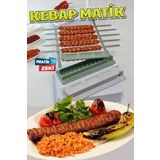 Bev Kitchen Kebapmatik Adana Urfa Kebap Kalıbı Aparatı Pratik Hızlı Kebap Makinesi Kutusu Kebap Matik Kalıp