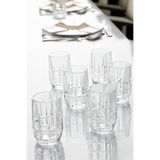 Bev Kitchen Luva 6 Adet Kristal Kahve Yanı Bardak ve Sunumluk 4 * 4 * 7 cm