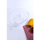 Bev Kitchen Şeffaf Pratik Mutfak Süzgeci Meyve Sebze Yıkama Süzme Süzgeci