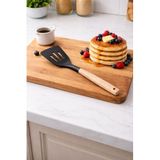 Bev Kitchen Teflon Bambu Saplı Yanmaz Yapışmaz Spatula