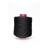 Bevella Macrame Cord Premium İnce Cotton Zincir Makrome İpi Siyah 1 Kg - 2 mm Çanta Runner İpi
