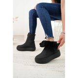 Beverly Hills Polo Club 40001 Siyah Kadın Sneakers Bot
