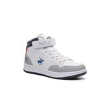 Beverly Hills Polo Club Beyaz Cırt Cırtlı Erkek Çocuk Bilek Boy Sneaker