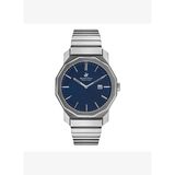 Beverly Hills Polo Club BP3140X.390 Erkek Kol Saati | 42 mm Silver Paslanmaz Çelik, Lacivert Kadran