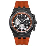 Beverly Hills Polo Club BP3783X.650 Siyah Turuncu Erkek Kol Saati